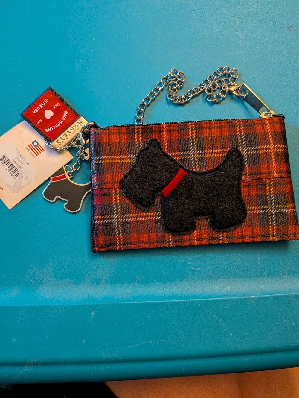 Harveys LIMITED Edition Tartan Coin Purse Or Fun Size Wallet-NWT